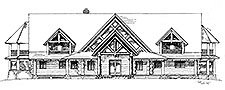 South Carolina Log Home